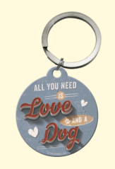 Bild von Artikel PfotenSchild - Love Dog Anhänger 4 x 4 cm